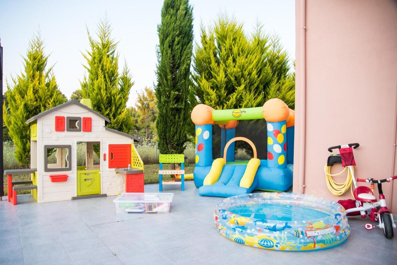 Sani Villa Perfect For Family Vacations מראה חיצוני תמונה